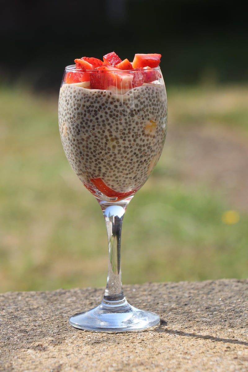 Mango Coconut Chia Pudding